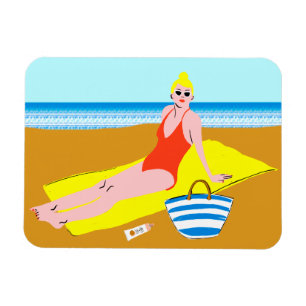 Beachy Keen - Yellow Magnet