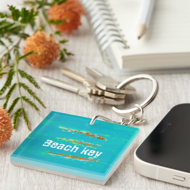Beachy key chain  (Front Right)