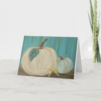 Beachy Pumpkin Delight Card