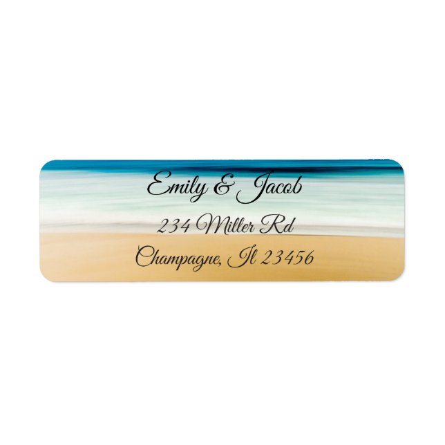 Beachy  Return Address Labels (Front)