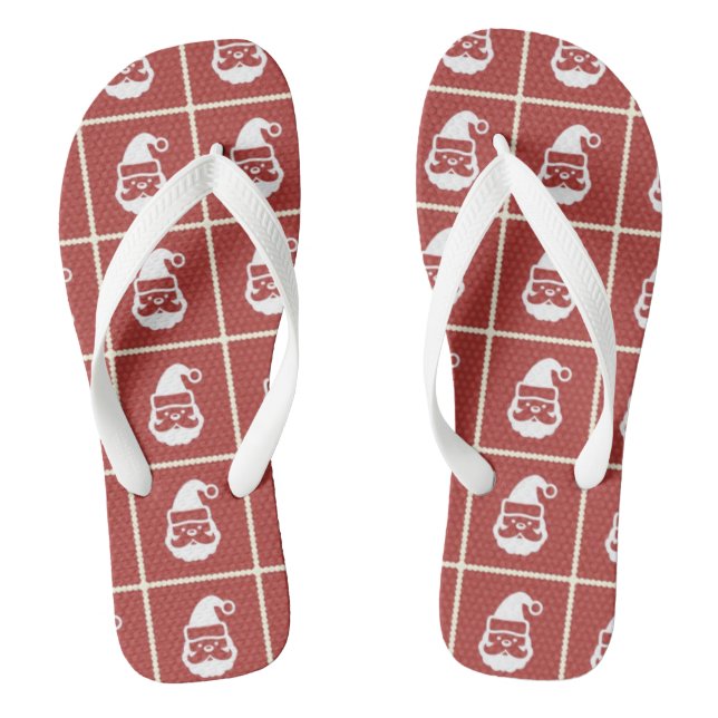 Beachy Santa Thongs (Footbed)