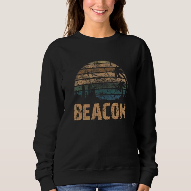 Beacom Vintage Sunset Distressed Sweatshirt (Front)