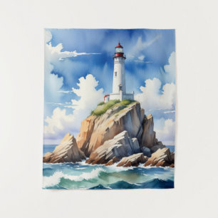 Beacon Above the Tides Tapestry