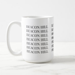 Beacon Hill Boston Mug   Classic Design