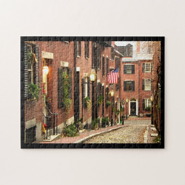 Beacon Hill Boston Puzzle (Horizontal)