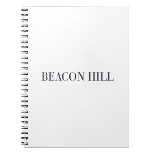Beacon Hill Notebook   Boston Massachusetts