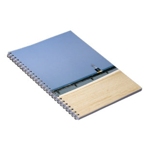 Beacon Light on Lake Michigan Shores Notebook