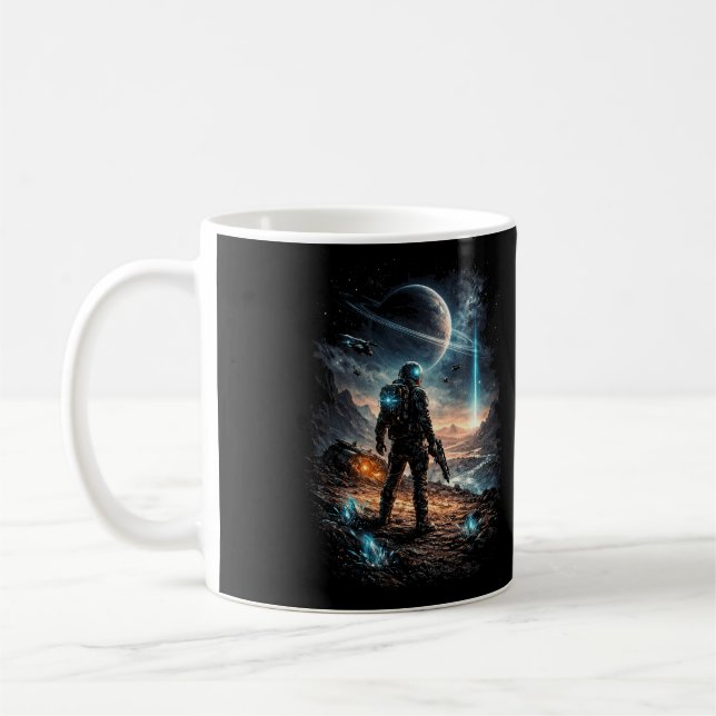 Beacon on the Distant World Coffee Mug (Left)