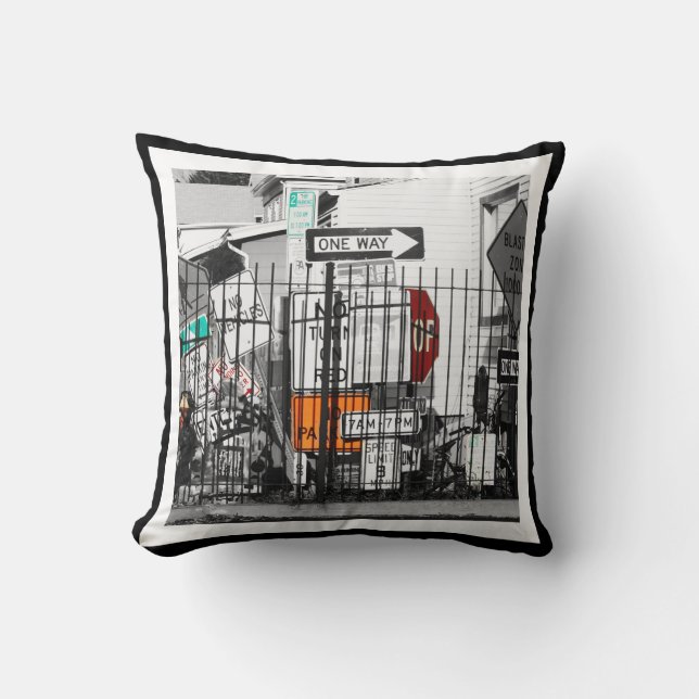 Beacon Signs Pillow (Front)