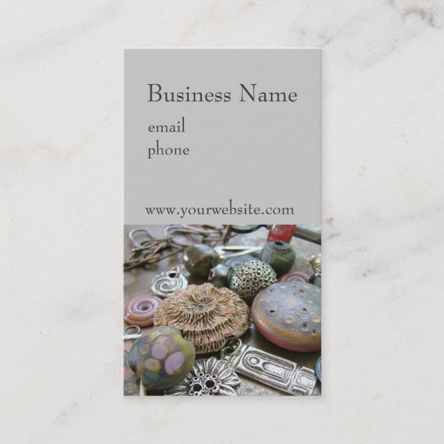 Bead Business Cards (Front)