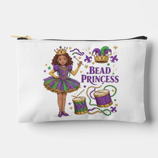 Bead Princess - Mardi Gras Accessory Pouch (Front)