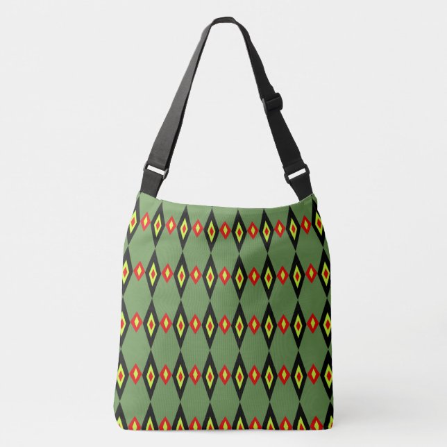 Beaded Diamonds Crossbody Bag (Front)