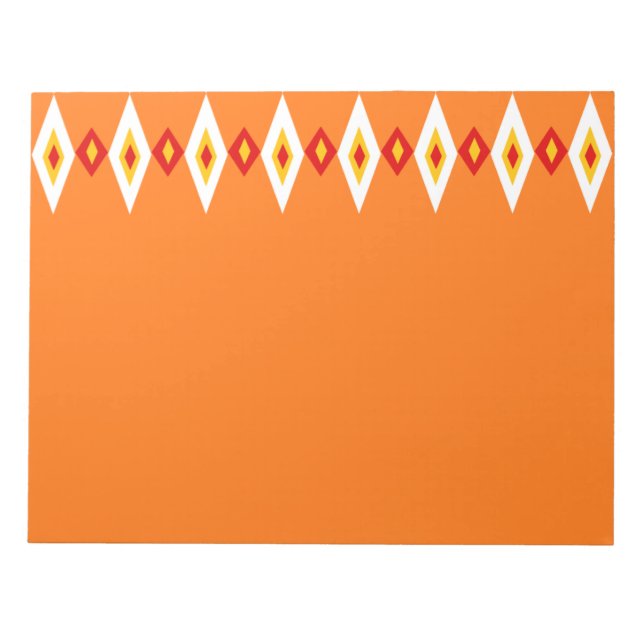 Beaded Diamonds Notepad (Front)