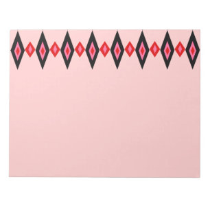 Beaded Diamonds Notepad