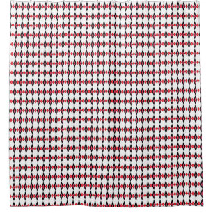Beaded Diamonds Shower Curtain