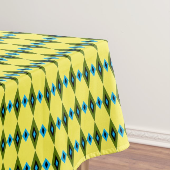 Beaded Diamonds Tablecloth (In Situ)