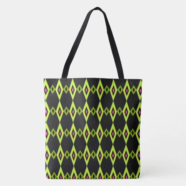 Beaded Diamonds Tote Bag (Front)