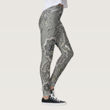Beaded Lace Leggings