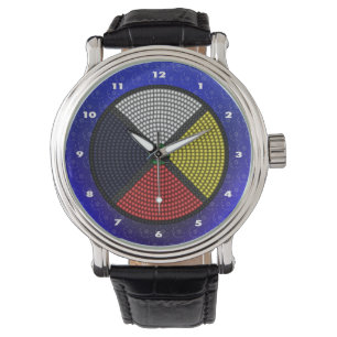 Beaded Medicine Wheel Watch