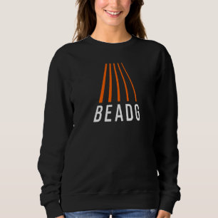 BEADG 5 String Bass Guitar Player Bassist Perspect Sweatshirt