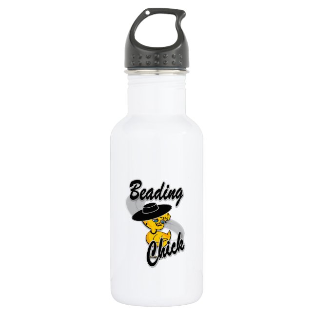 Beading Chick #4 532 Ml Water Bottle (Front)