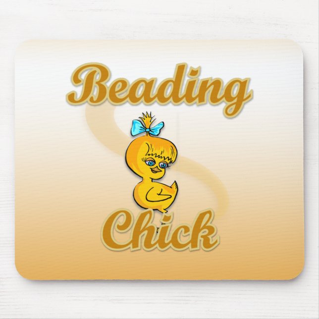 Beading Chick Mouse Pad (Front)