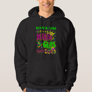 Beads & Bling It's A Mardi Gras Thing 2023 Mardi G Hoodie