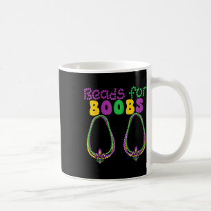 Beads For Breast Colourful Breads Mardi Gras Parad Coffee Mug