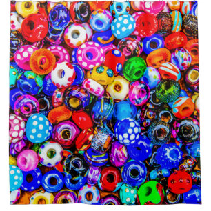 Beads Shower Curtain