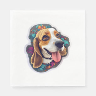 Beagle 4 napkin