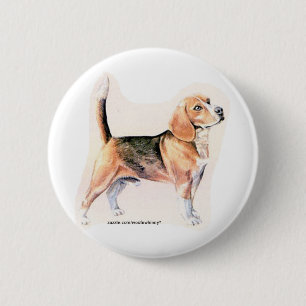 Beagle 6 Cm Round Badge
