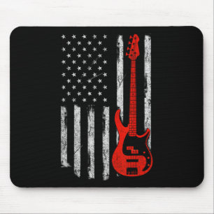 Beagle American Flag Ndana Patriotic 4th Of July Mouse Pad
