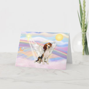 Beagle Angel Card