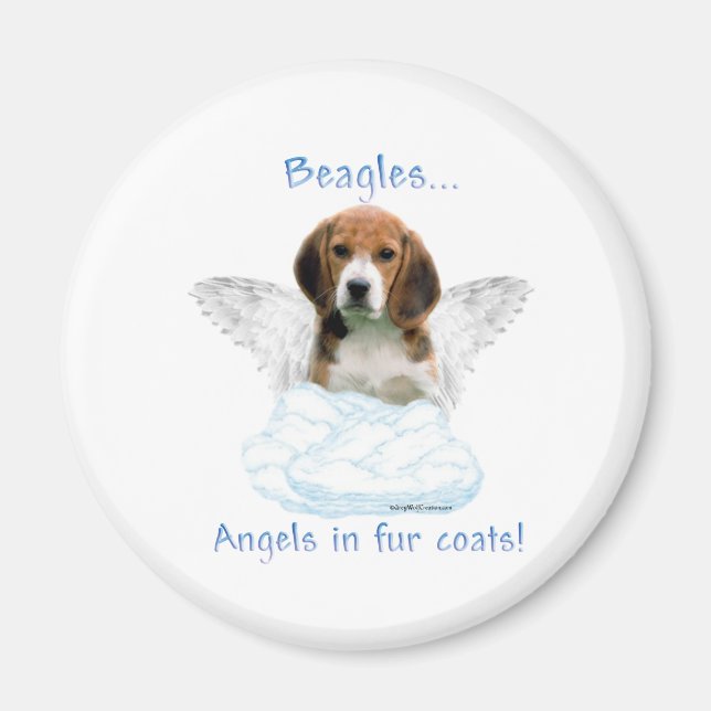 Beagle Angel - Magnet (Front)