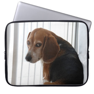 beagle attitude laptop sleeve