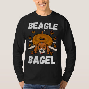 Beagle Bagel Baker Roll Lover Wheat Jewish Bread D T-Shirt