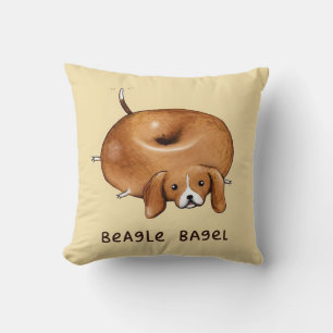 BEAGLE BAGEL lali Cushion