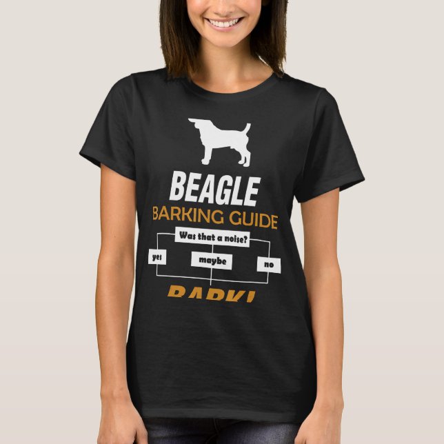 Beagle Barking Guide Pet      T-Shirt (Front)