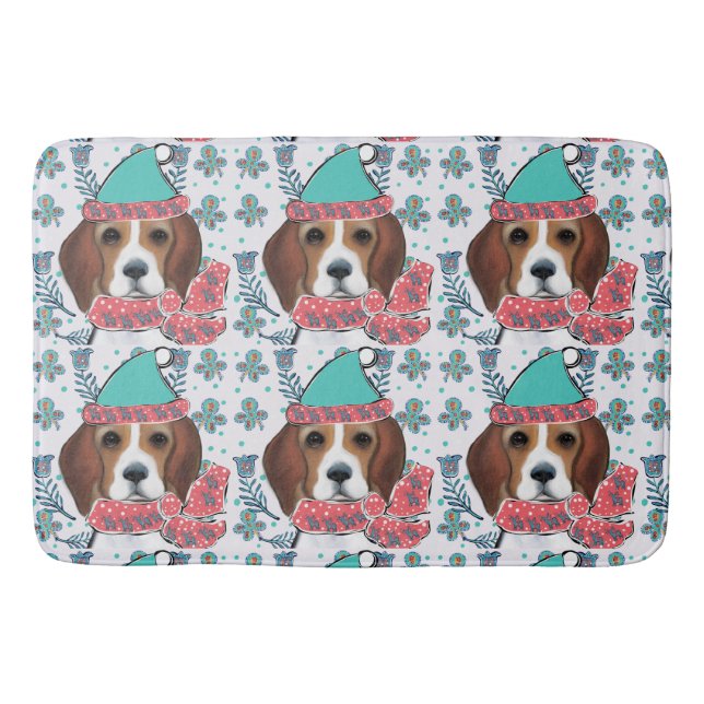 Beagle Bath Mat (Front)
