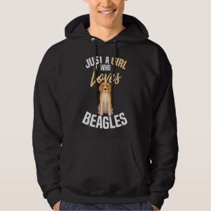 Beagle Beagles Dog Pet Animal Girl Hoodie