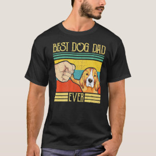 Beagle Best Dog Dad Ever Apparel Dog Daddy Mens T-Shirt