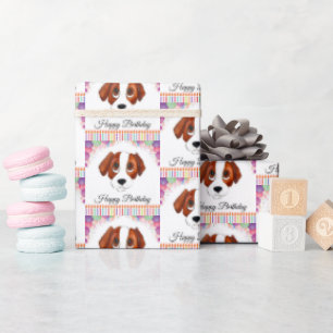 Beagle Birthday Wrapping Paper