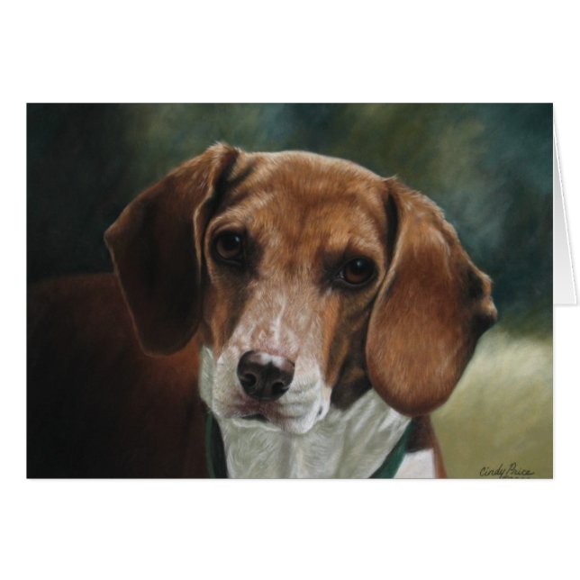 Beagle  - card (Front Horizontal)