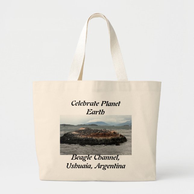 Beagle Channel Large Tote Bag (Front)