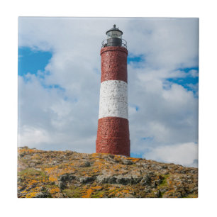 Beagle Channel Lighthouse Ceramic Tile