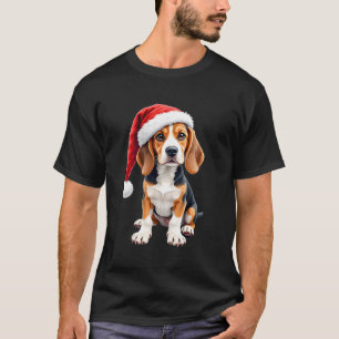 Beagle Christmas Dog Long Sleeve T-Shirt
