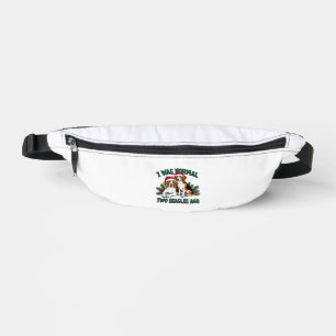 Beagle Christmas Dog Owner Xmas Holiday Pajama Bum Bags