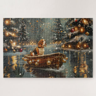 Beagle Christmas Festive Voyage Jigsaw Puzzle
