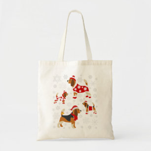 Beagle Christmas For Beagle Lovers Premium Tote Bag