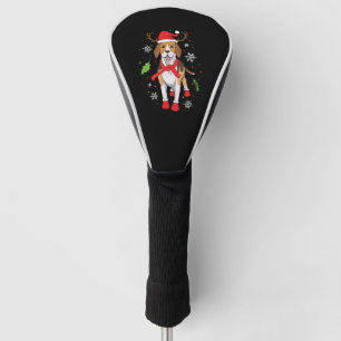 Beagle Christmas Funny Christmas Gift Golf Head Cover